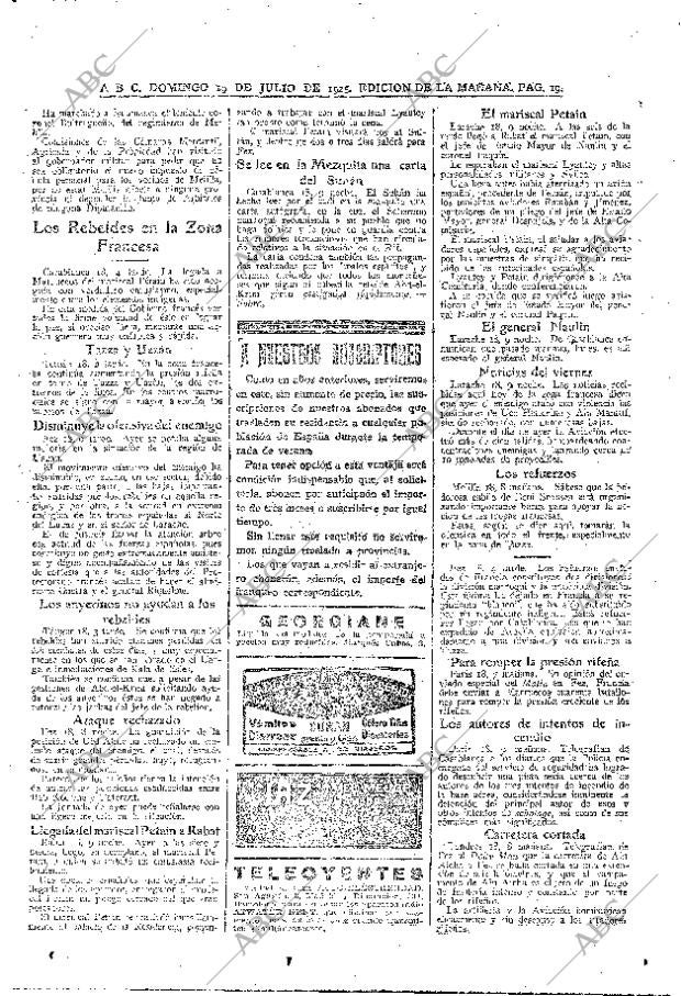 ABC MADRID 19-07-1925 página 19