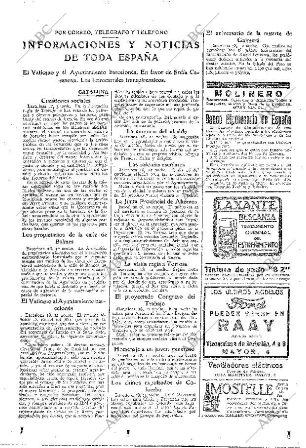 ABC MADRID 19-07-1925 página 27