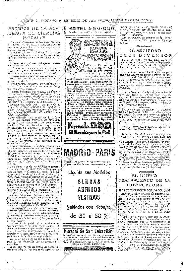 ABC MADRID 19-07-1925 página 31
