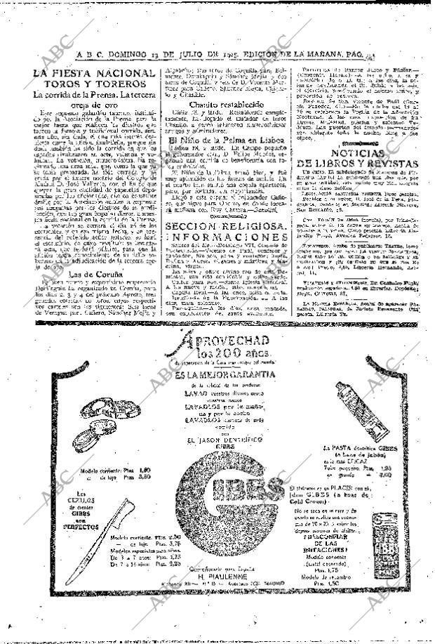 ABC MADRID 19-07-1925 página 36