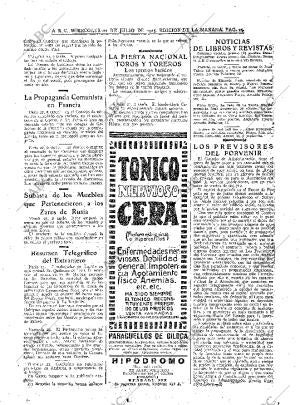 ABC MADRID 22-07-1925 página 25