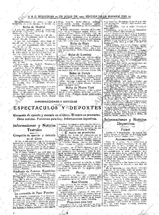 ABC MADRID 22-07-1925 página 27