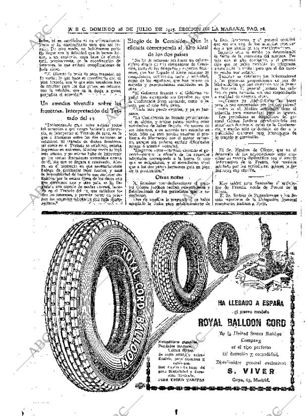 ABC MADRID 26-07-1925 página 18