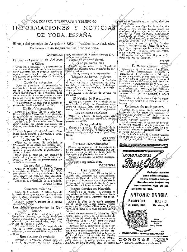 ABC MADRID 26-07-1925 página 33