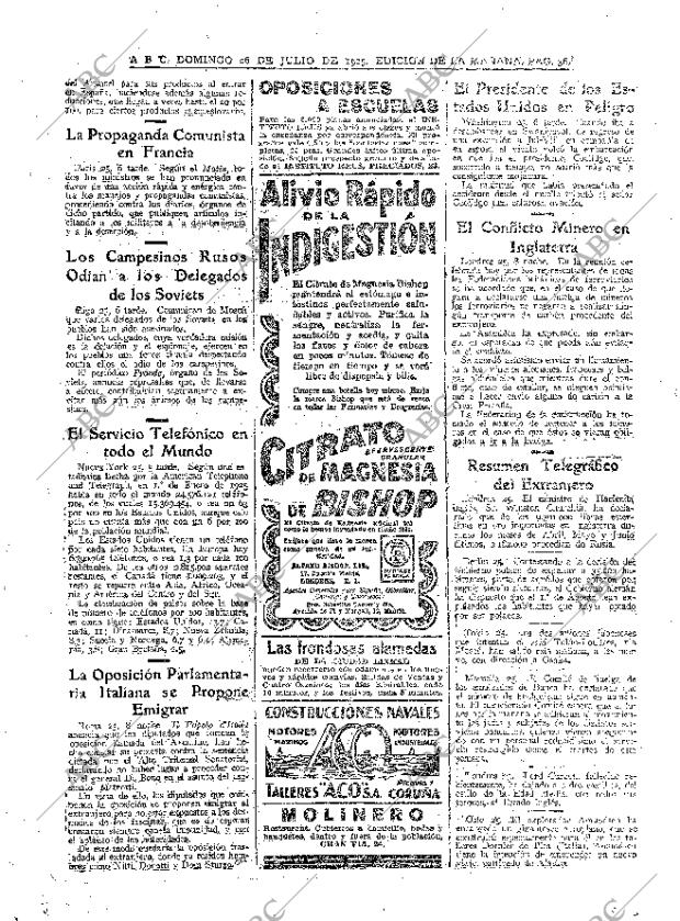 ABC MADRID 26-07-1925 página 36