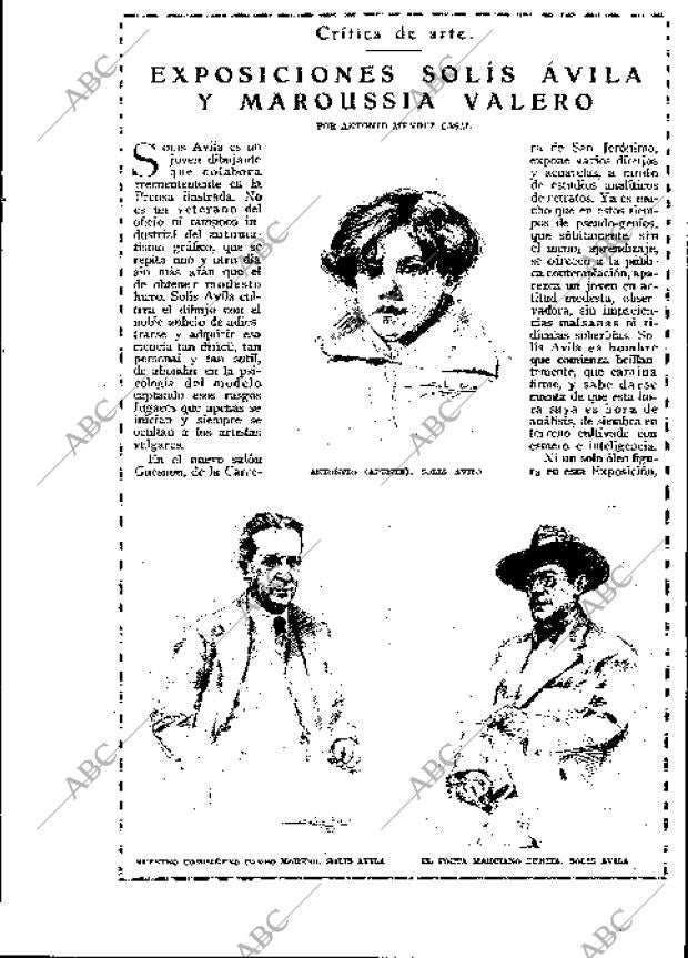 BLANCO Y NEGRO MADRID 26-07-1925 página 31