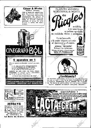 BLANCO Y NEGRO MADRID 26-07-1925 página 4