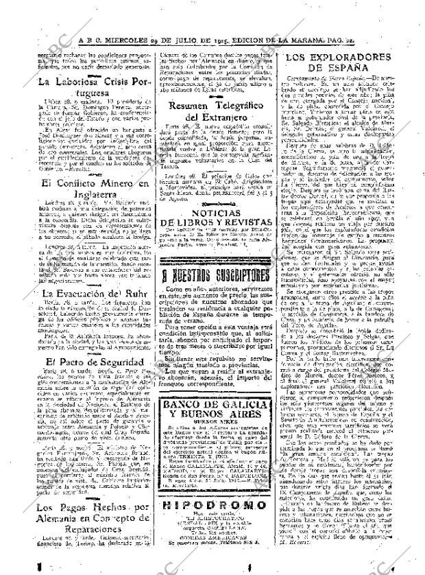 ABC MADRID 29-07-1925 página 22
