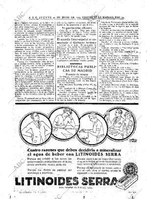 ABC MADRID 30-07-1925 página 12