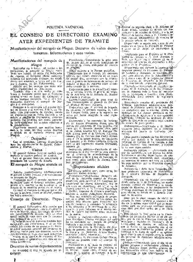 ABC MADRID 30-07-1925 página 13