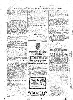 ABC MADRID 30-07-1925 página 20