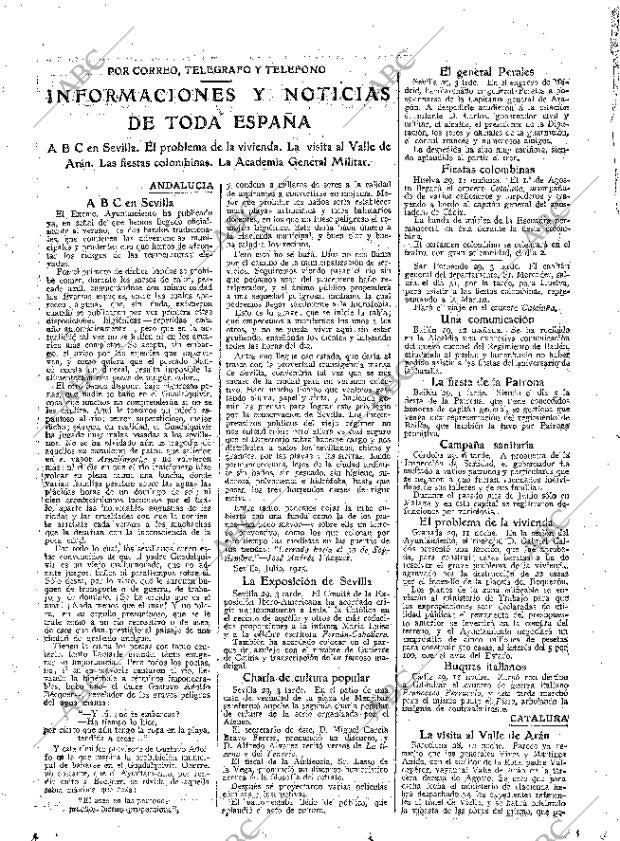ABC MADRID 30-07-1925 página 23