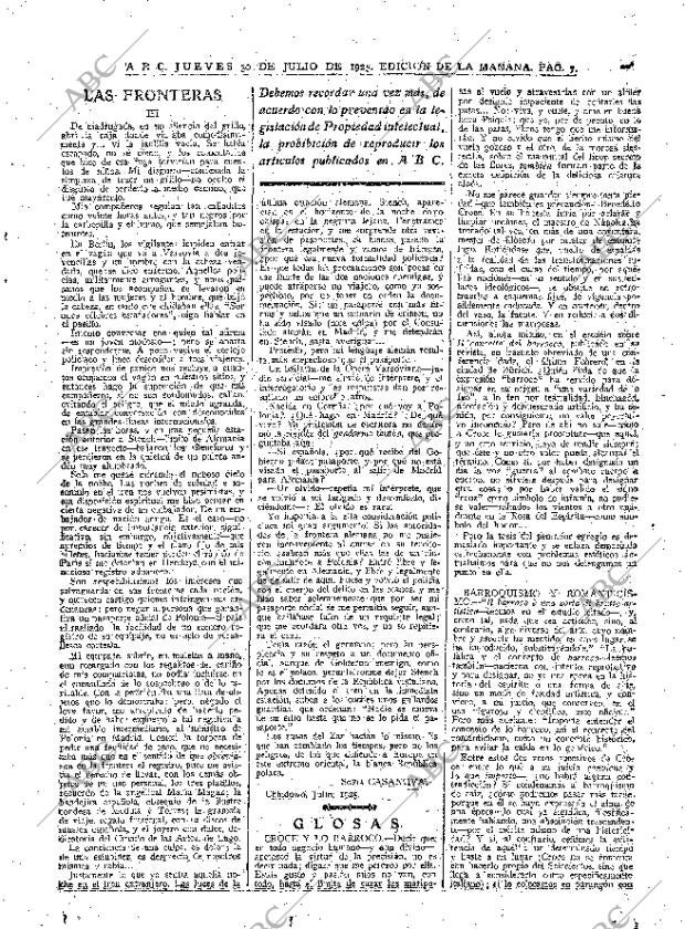ABC MADRID 30-07-1925 página 7