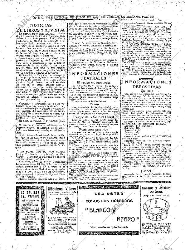 ABC MADRID 31-07-1925 página 26