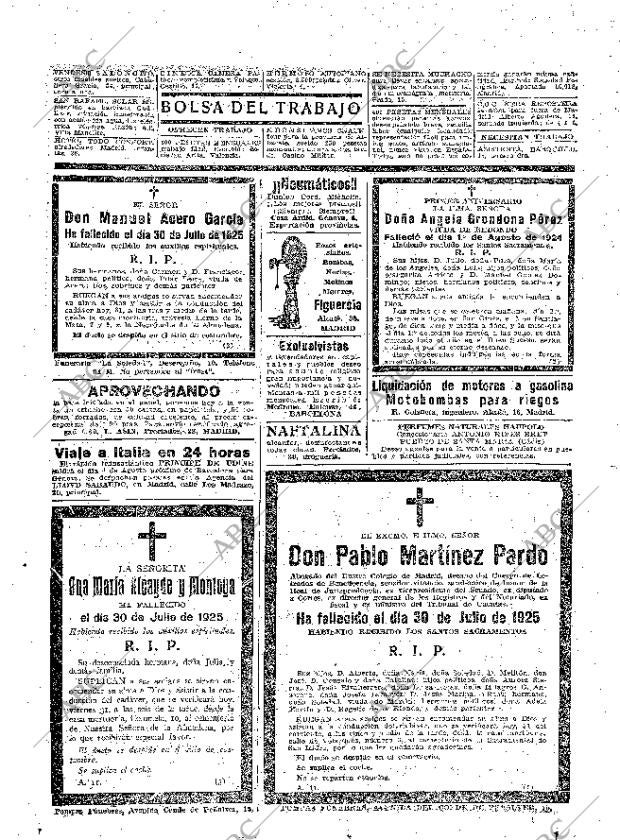 ABC MADRID 31-07-1925 página 28