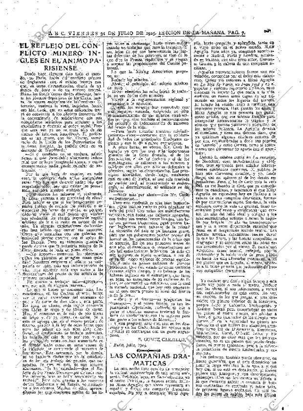 ABC MADRID 31-07-1925 página 7