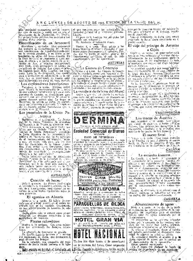 ABC MADRID 03-08-1925 página 20