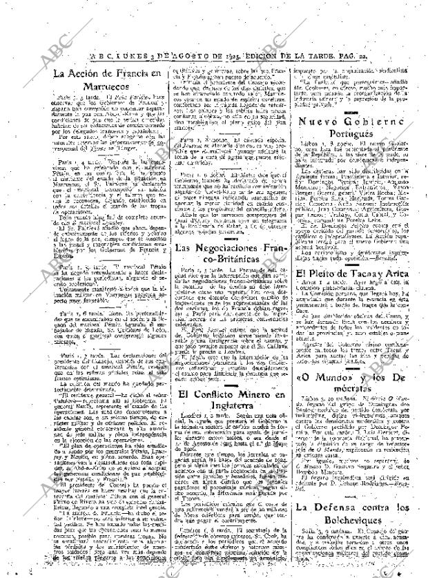 ABC MADRID 03-08-1925 página 22