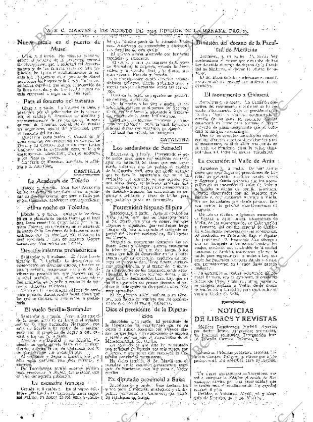 ABC MADRID 04-08-1925 página 25