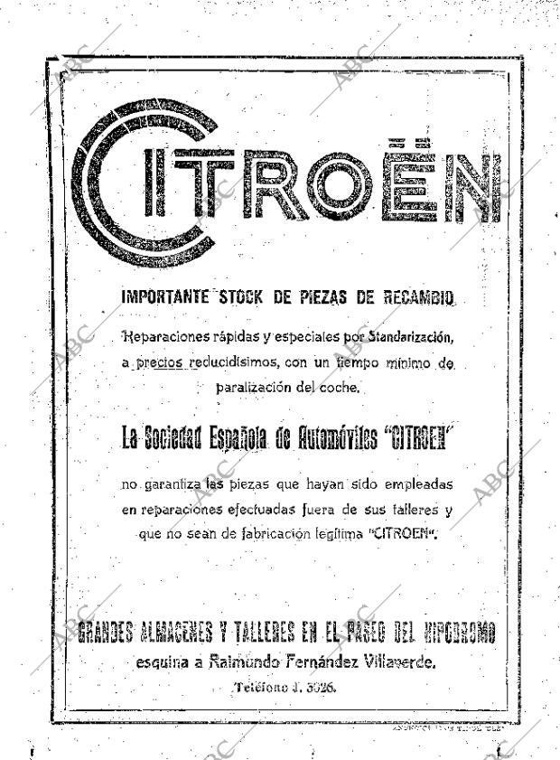 ABC MADRID 05-08-1925 página 12