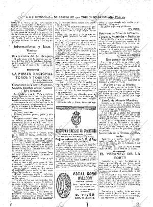 ABC MADRID 05-08-1925 página 14