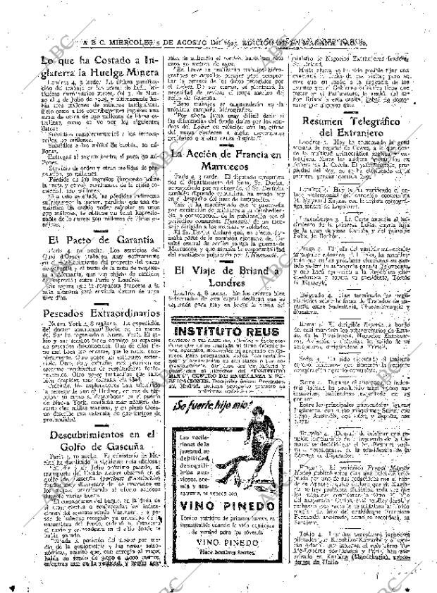 ABC MADRID 05-08-1925 página 20
