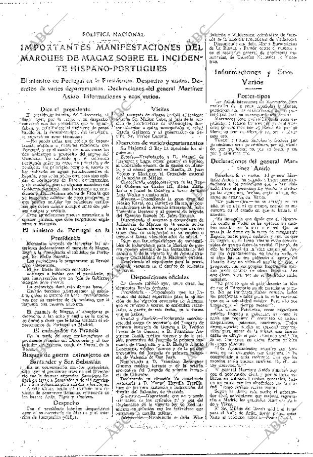 ABC MADRID 09-08-1925 página 17