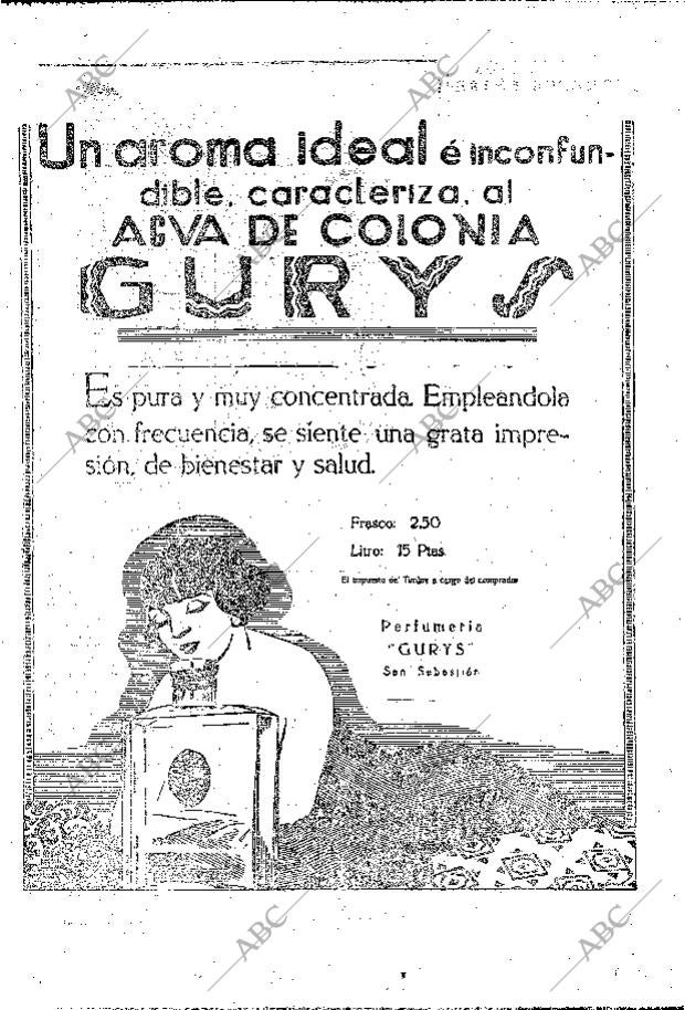 ABC MADRID 09-08-1925 página 20