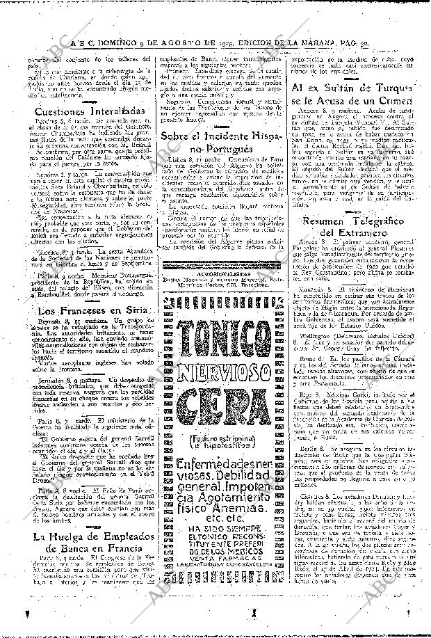 ABC MADRID 09-08-1925 página 32