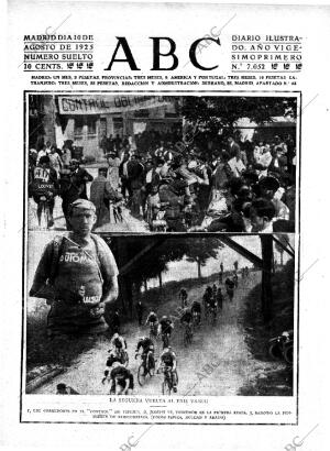 ABC MADRID 10-08-1925 página 1