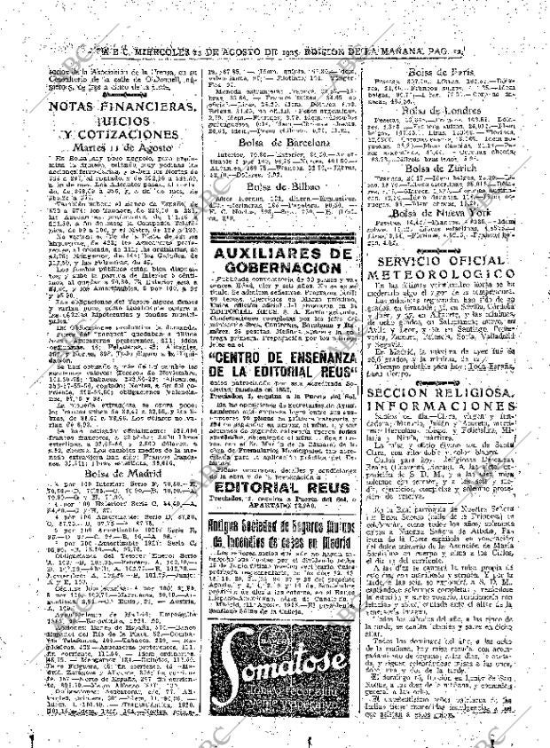 ABC MADRID 12-08-1925 página 12