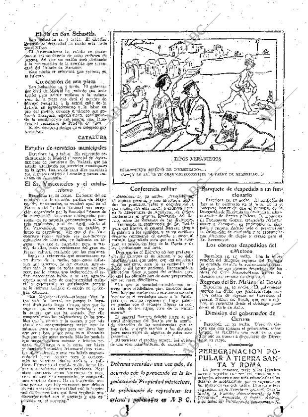 ABC MADRID 15-08-1925 página 19