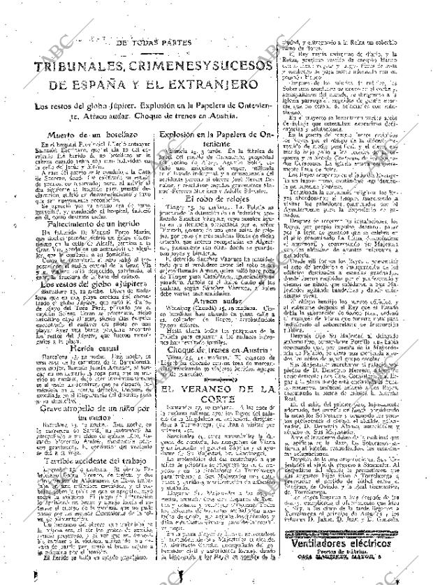 ABC MADRID 17-08-1925 página 19