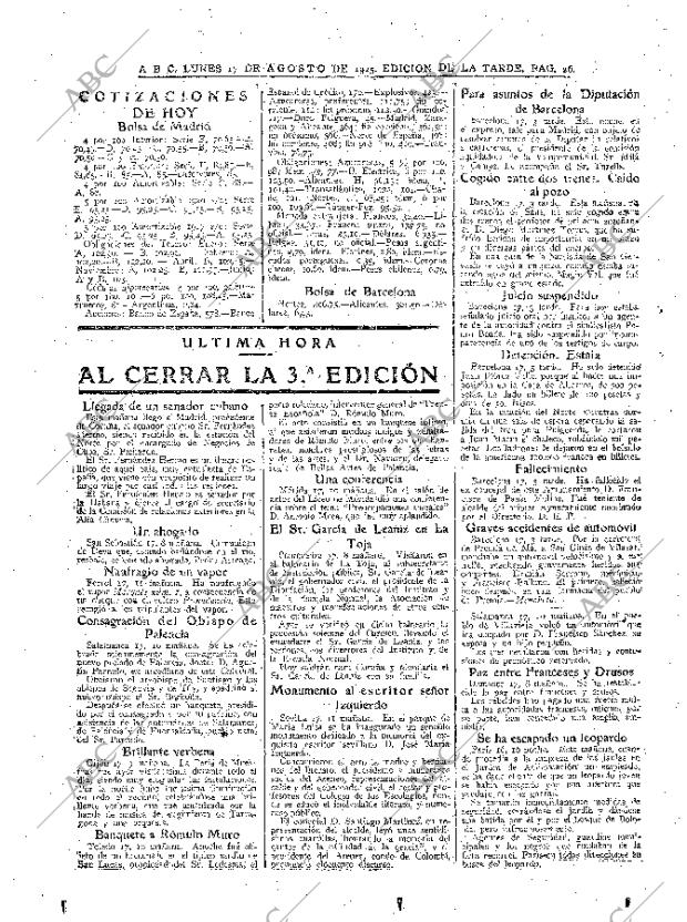 ABC MADRID 17-08-1925 página 26