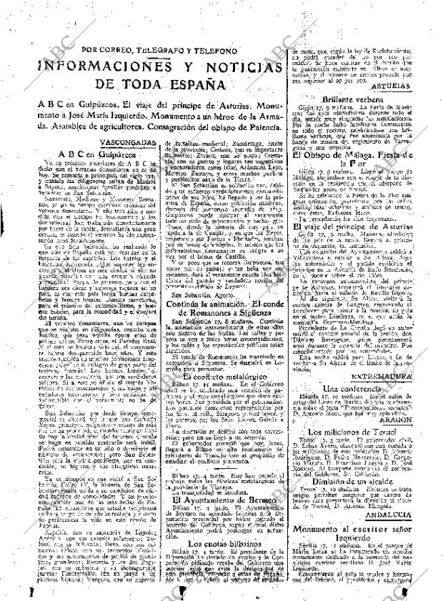 ABC MADRID 18-08-1925 página 23
