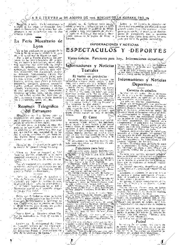 ABC MADRID 20-08-1925 página 25