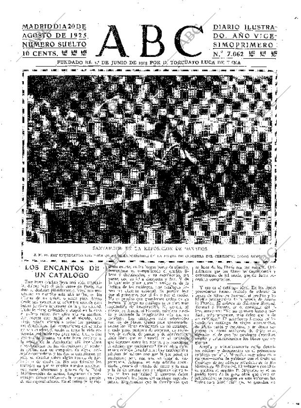 ABC MADRID 20-08-1925 página 3