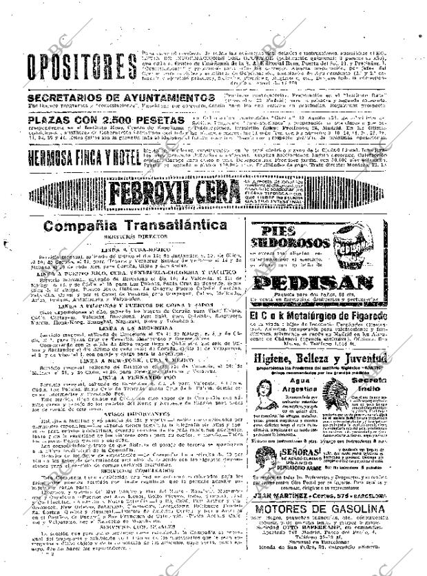 ABC MADRID 20-08-1925 página 31