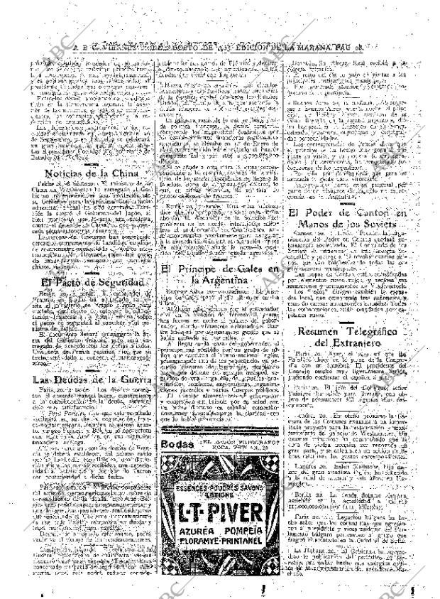 ABC MADRID 21-08-1925 página 28