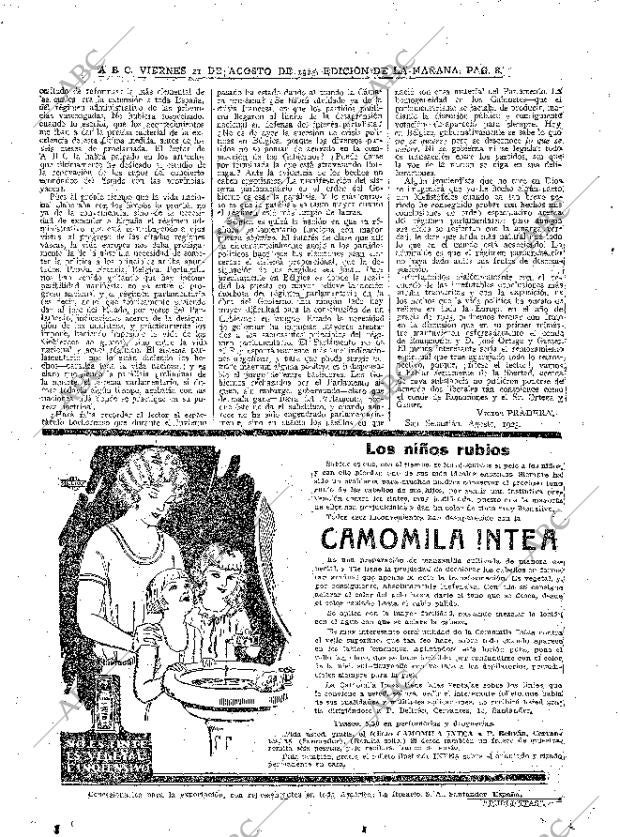 ABC MADRID 21-08-1925 página 8