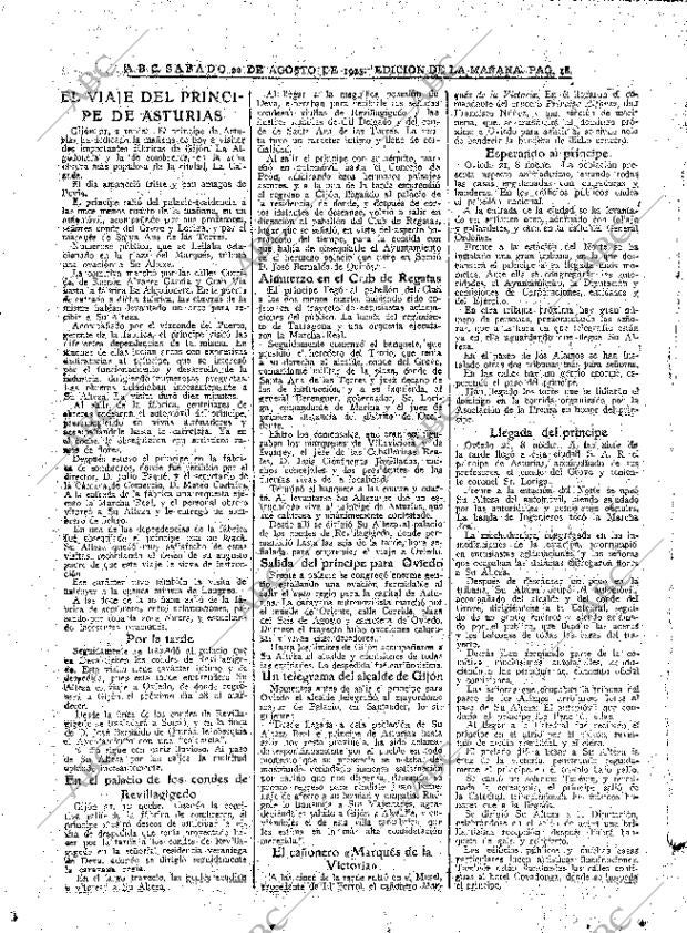 ABC MADRID 22-08-1925 página 18