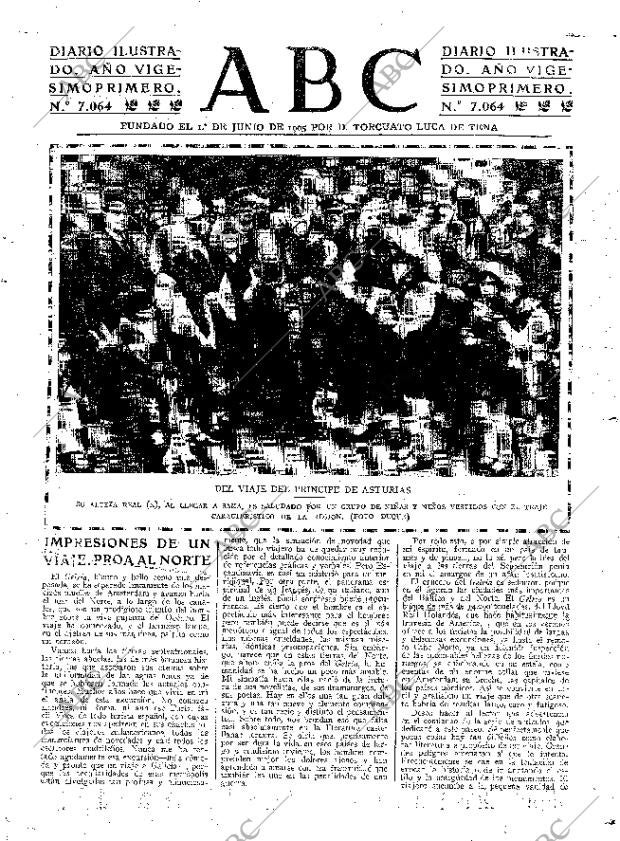 ABC MADRID 22-08-1925 página 3