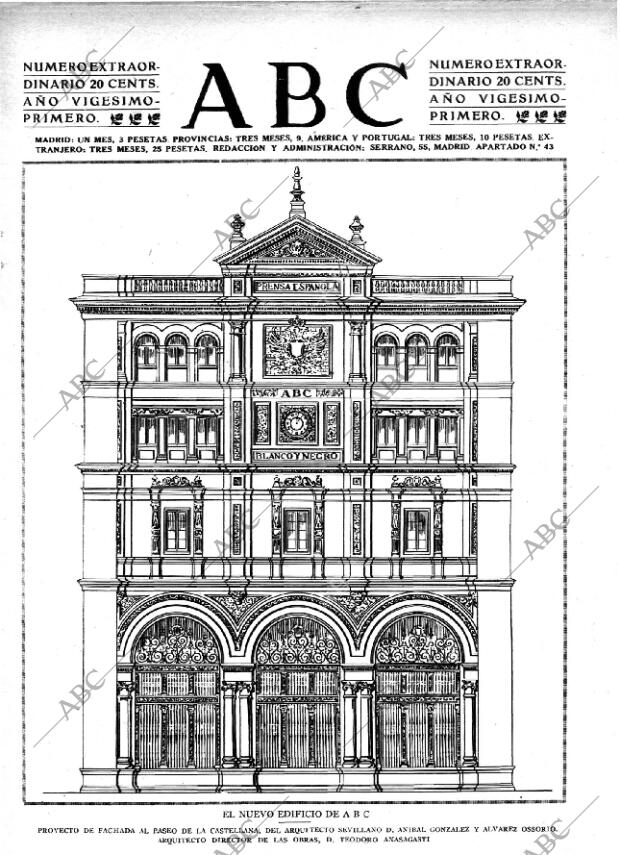 ABC MADRID 23-08-1925 página 1