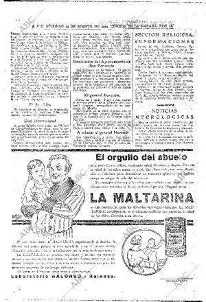 ABC MADRID 23-08-1925 página 28