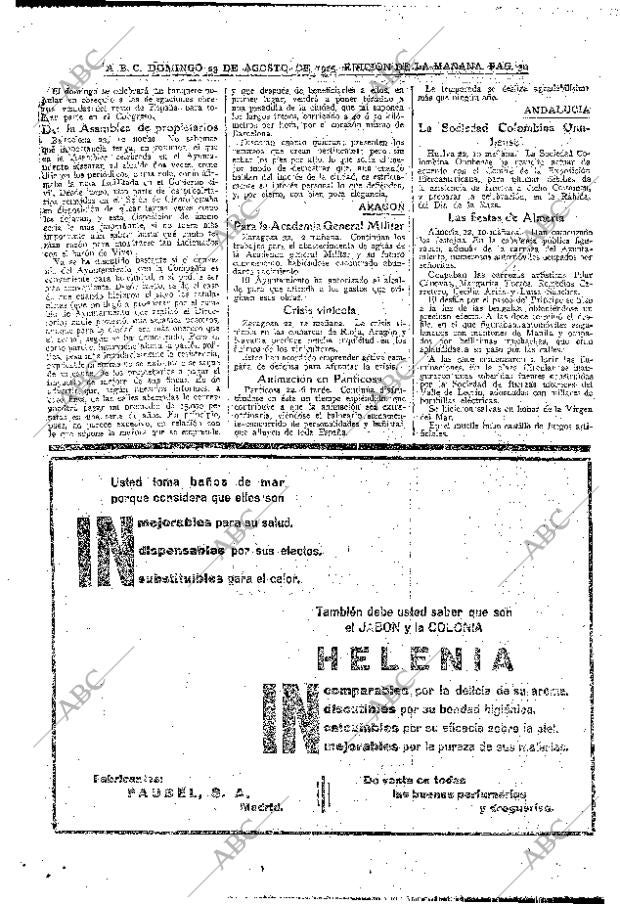 ABC MADRID 23-08-1925 página 30