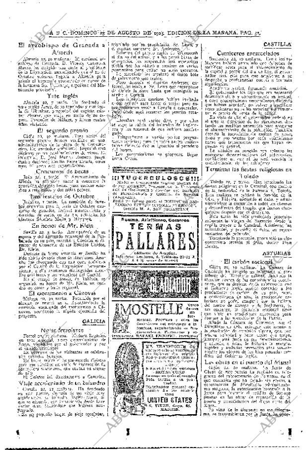 ABC MADRID 23-08-1925 página 31