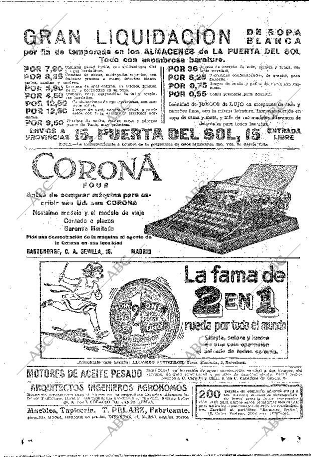 ABC MADRID 23-08-1925 página 46
