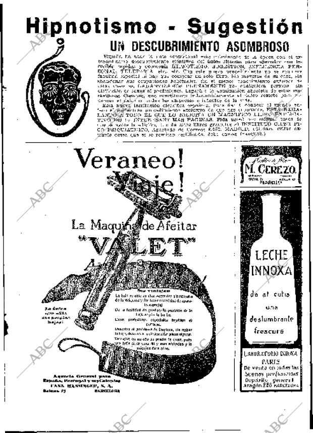 BLANCO Y NEGRO MADRID 23-08-1925 página 5