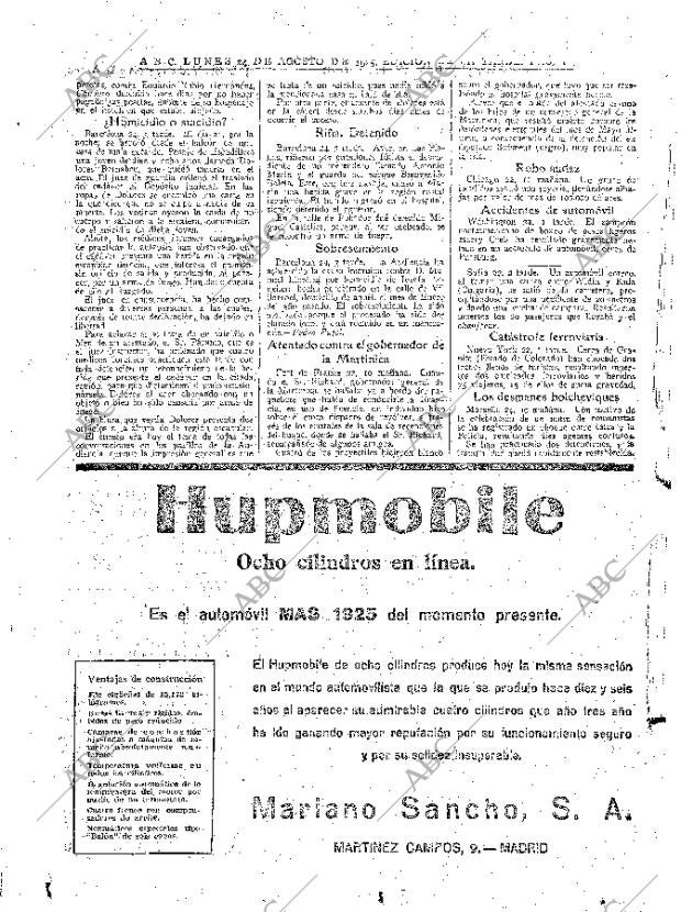 ABC MADRID 24-08-1925 página 18