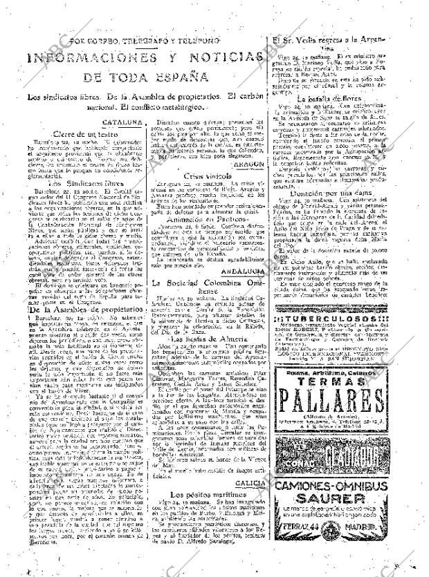 ABC MADRID 24-08-1925 página 19